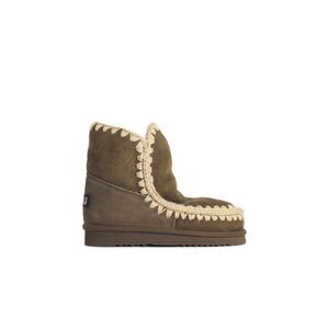 Mou 'Eskimo 18' 'Moo' Green Suede Ankle Boots Women